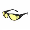 Meridian Night Driver - Black Frame - Yellow Lens